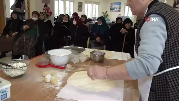 Tuzla'da Geleneksel Lezzetler Yarışmasında 65 yaş üstü büyükler hünerlerini sergiledi