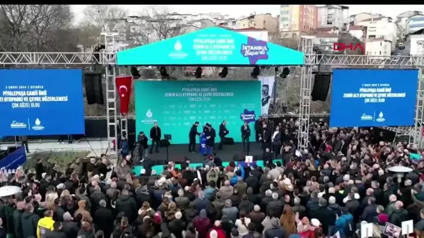 BEYOĞLU'NDA AK PARTİ ADAYI YILDIZ İLE CHP ADAYI GÜNEY, İMAMOĞLU İLE AYNI SAHNEDE