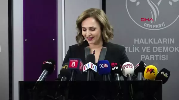 DEM Parti'li Doğan: İstanbul adayımızı 9 Şubat'a kadar açıklayacağız