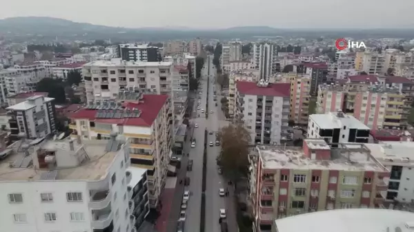 Osmaniye'nin kalbi, deprem öncesi ve sonrası böyle görüntülendi