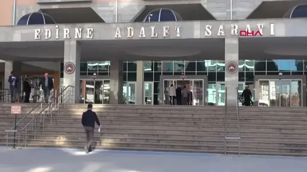 Edirne'de Bulgar polisini öldüren sanığa müebbet hapis cezası