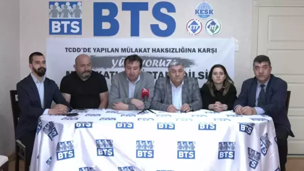 BTS, TCDD Taşımacılık A.Ş. Mülakatlarını Eleştiriyor