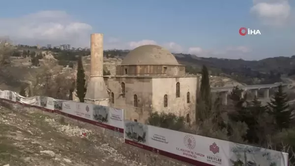 Tarihi Kurşunlu Camii'nde restorasyon hızla ilerliyor