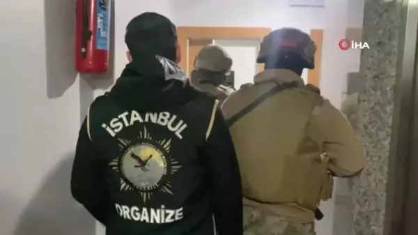 İstanbul'da düzenlenen operasyonlarda 3 ayrı organize suç örgütü çökertildi