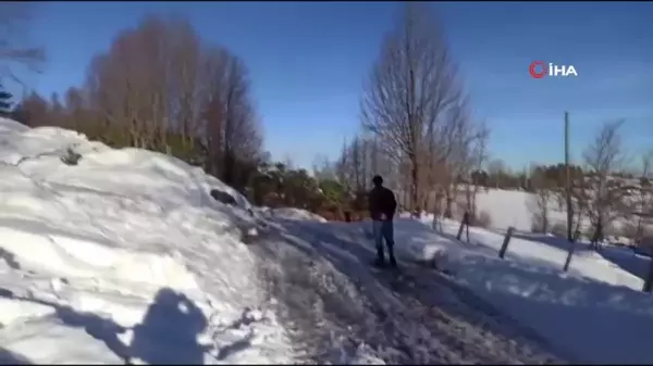 Hava sıcaklıkları düştü, yüksek kesimler beyaza büründü