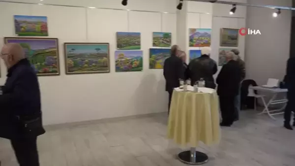 Kütahya'da ressam Hüseyin Yüce anısına resim sergisi