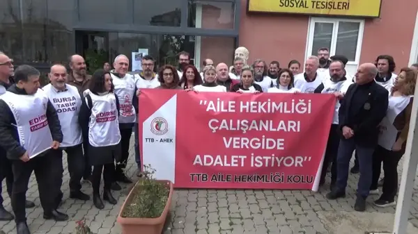 Türk Tabipleri Birliği Aile Hekimliği Kolu Vergide Adalet İstiyor