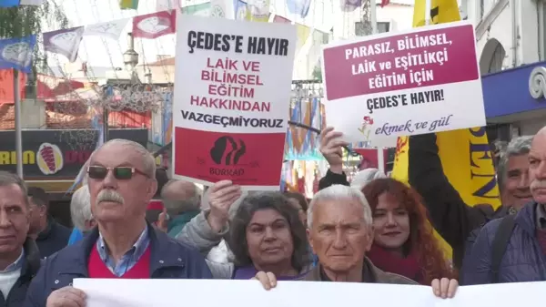 Bornova Laik Eğitim Demokratik Yaşam Platformu, dinselleştirme ve manevi danışmanlık uygulamalarına tepki gösterdi