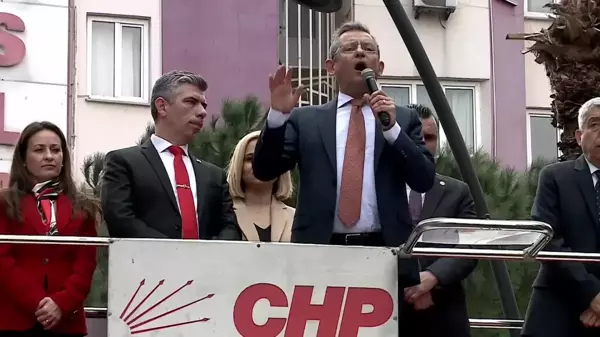 CHP Genel Başkanı Özgür Özel, ÇEDES projesini eleştirdi