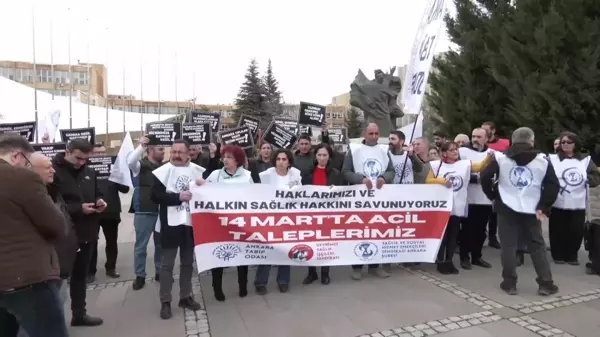 Ankara Tabip Odası, Sağlık Çalışanlarının Sorunlarını Dile Getirdi