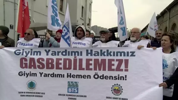 Kamu Emekçileri Giyim Yardımı Hakkı İçin Açıklama Yaptı