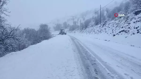 Sivas'ın yüksek kesimleri beyaza büründü