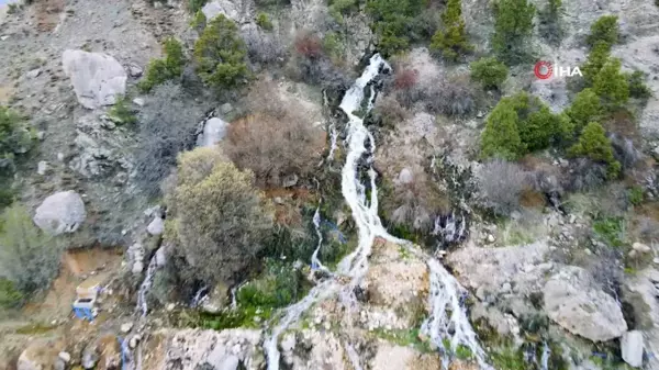 Gümüşhane'nin Gülaçar köyünde kaybolan şelaleler