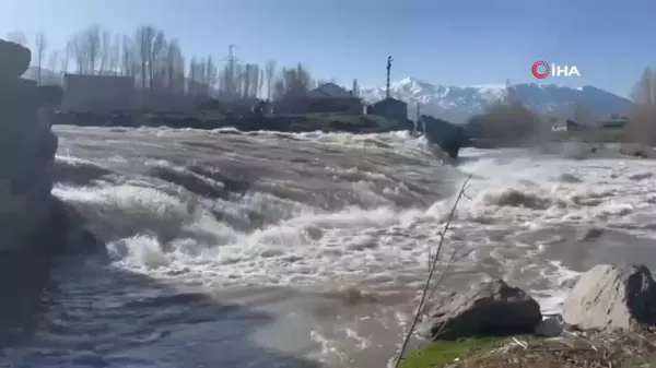 Bendi Mahi Çayı gürül gürül akmaya başladı