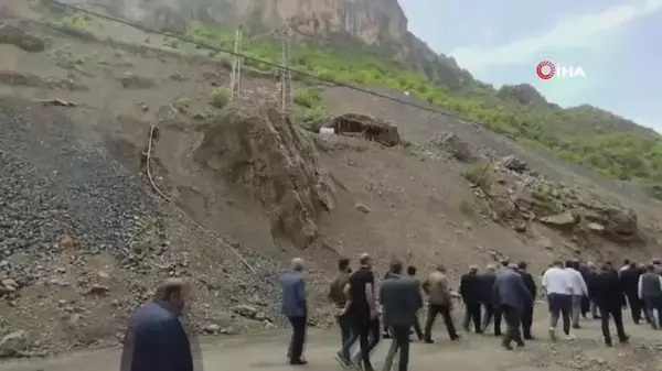 Hakkari'de vatandaşlar çinko ve kurşun madenine karşı eylem başlattı