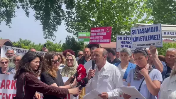 İznik Halkından İznik Gölü'ne 150 Metre Uzaklıkta Yapılması Planlanan Tesise Protesto: 