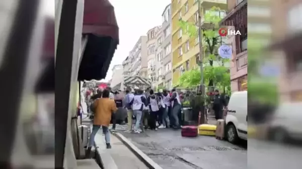 Şişli'den Taksim'e izinsiz yürümek isteyen gruba polis müdahalesi: 13 gözaltı