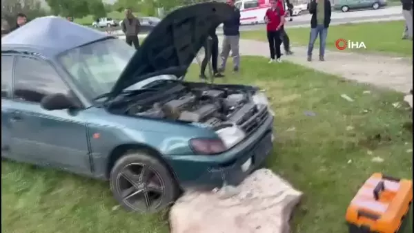 Erzincan'da trafik kazası: 1 yaralı