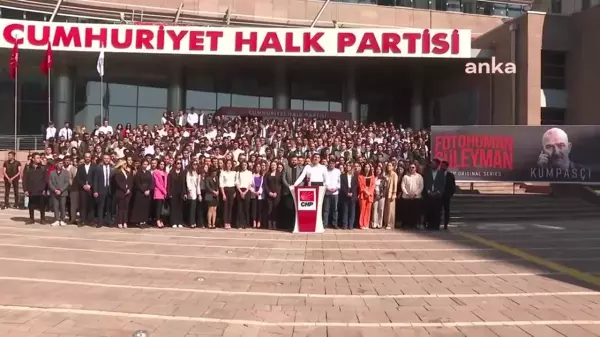 CHP Gençlik Kolları Genel Başkanı: Süleyman Soylu'nun şikayeti takipsizlikle sonuçlandı