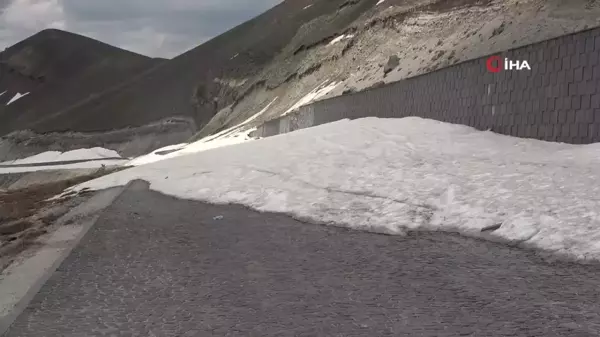 Nemrut Krater Gölünün yolu açılıyor