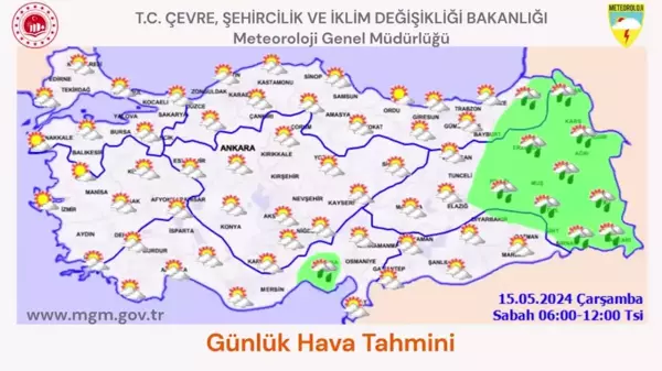 Yurt Genelinde Hava Sıcaklıkları Artacak