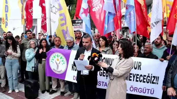 DEM Parti İstanbul İl Örgütü, Kobani Davası'ndaki Cezaları Protesto Etti