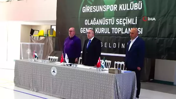 Giresunspor'da yeni başkan Emin Eltuğral oldu