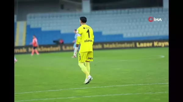 Trendyol Süper Lig: Başakşehir 0 - Trabzonspor 1 (İlk yarı)