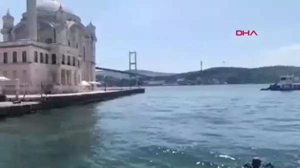 İstanbul Boğazı'nda Deniz Temizliği Yapıldı