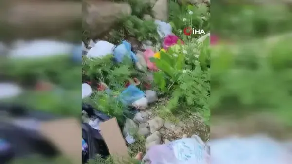 Doğa harikası Cennet ve Cehennem Vadisi çöplüğe döndü