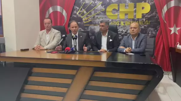 CHP Heyeti Eti Krom İşçilerine Destek İçin Elazığ'a Geldi