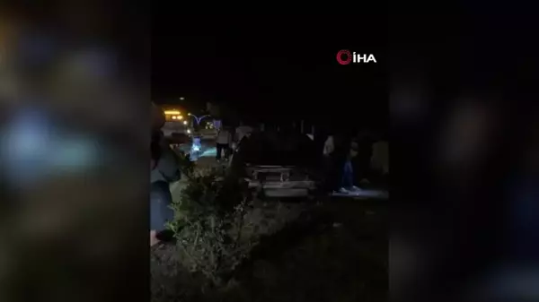 Hatay'da kontrolden çıkan araç takla attı: 1'i ağır 2 yaralı