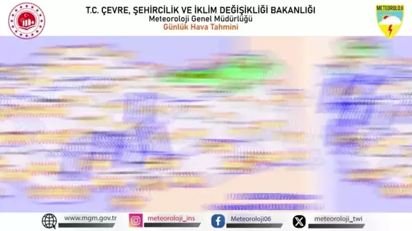 Doğu Karadeniz ve Doğu Anadolu'da Kuvvetli Yağış Bekleniyor