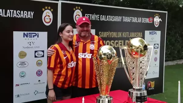 Fethiye'de Galatasaray Şampiyonluk Gecesi