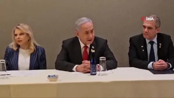 Netanyahu, ABD'de rehine aileleriyle görüştü