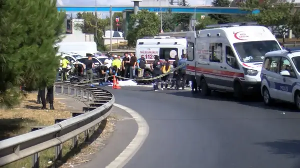 Bağcılar'da motosiklet kazası: Polis memuru hayatını kaybetti