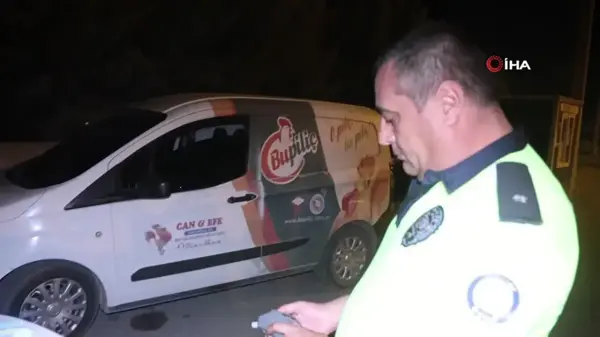 Alkollü sürücü gazeteciyi polise şikayet etti