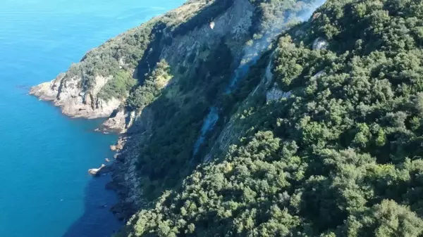 Sinop'ta Uçurumdan Düşen İtfaiye Eri Hayatını Kaybetti