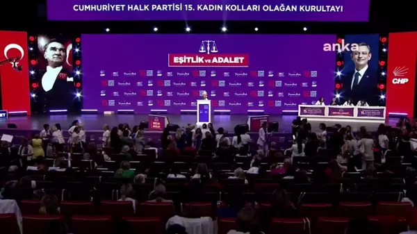 CHP Kadın Kolları Kurultayında Adaylık Çekildi