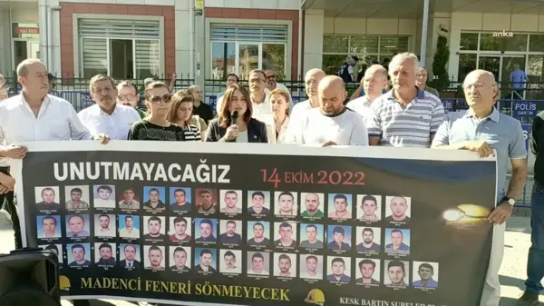 CHP Bartın Milletvekili Aysu Bankoğlu: Amasra Maden Faciası'nda Gerçek Sorumlular Yargılanana Kadar Adalet Arayışımız Sürecek