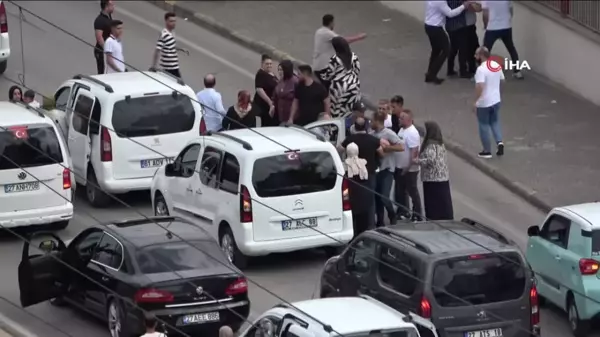 Gaziantep'te trafikte çıkan kavgaya polis müdahale etti