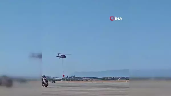 MSB'den yangınlara 15 helikopterle müdahale