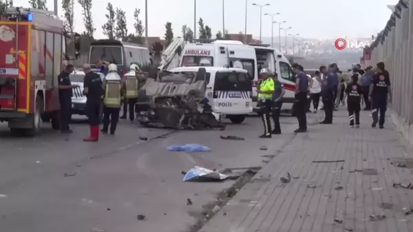 Etimesgut'ta trafik kazası: 1 ölü, 1 yaralı