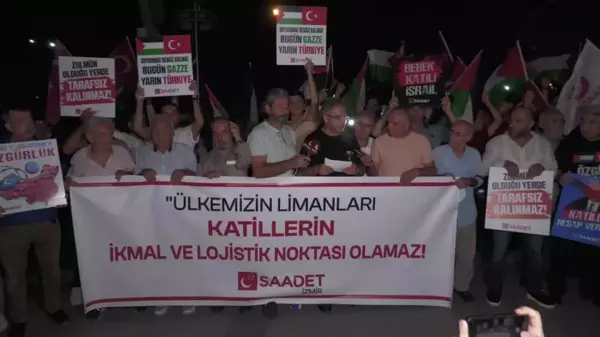 Saadet Partililer ABD'nin İzmir'e gönderdiği gemiye tepki gösterdi