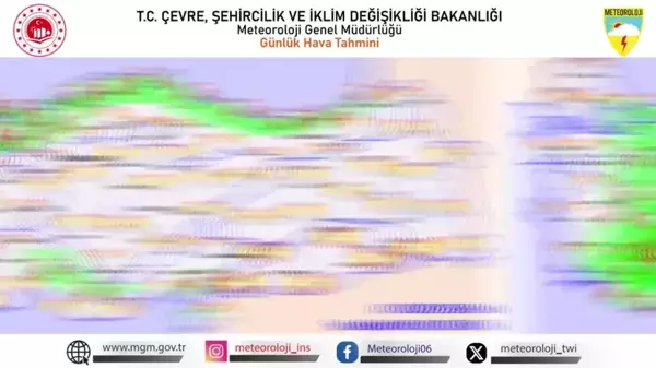 Bugün Bazı İllerde Kuvvetli Yağış Bekleniyor