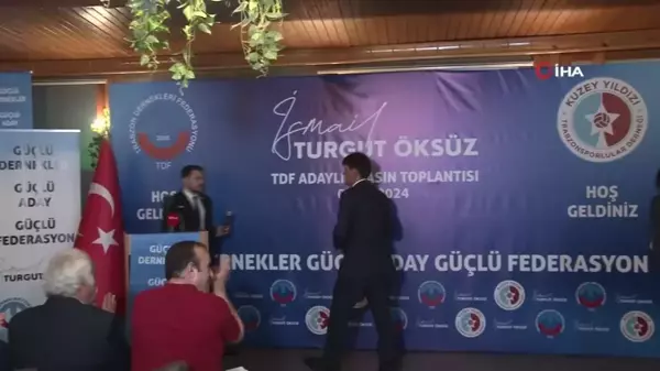 İsmail Turgut Öksüz, Trabzon Dernekler Federasyonu başkanlığına adaylığını açıkladı