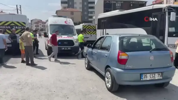 Kapaklı'da bisikletli çocukla otomobil çarpıştı: 1 yaralı