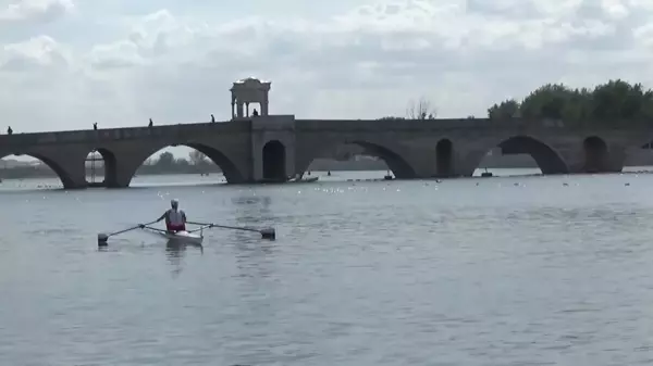 Edirne'de Avrupa 23 Yaş Altı Kürek Şampiyonası Başladı