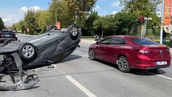 Maltepe'de İki Ayrı Trafik Kazası: 2 Yaralı