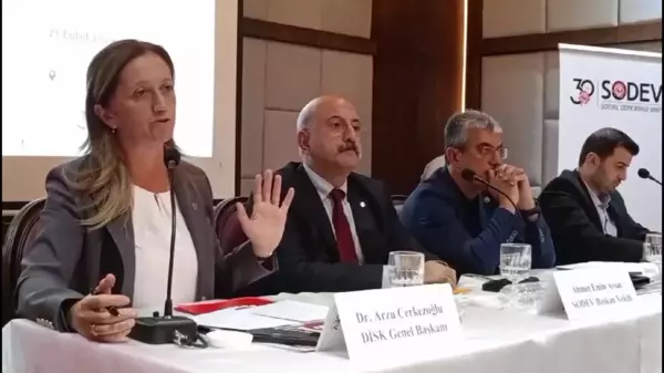 DİSK'ten Büyük İşçi Mitingi Çağrısı